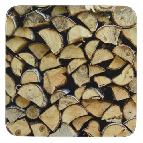 Mars & More glasonderzetter Hout